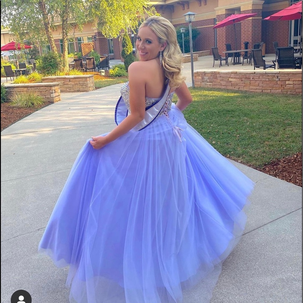 Lavender Prom Gown